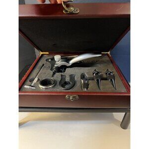 8 Piece Wine Bottle Opener Kit In Box. Fancy!!